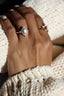 1.33 CT Oval Shaped Moissanite Vintage Engagement Ring - crownmoissanite