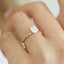 1.5 CT Princess Shaped Moissanite Hidden Halo Engagement Ring - crownmoissanite