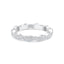 0.34 TCW Round Twisted Style Moissanite Wedding Band - crownmoissanite