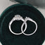 1.50 CT Pear Cut Twisted Art Deco Moissanite Bridal Ring Set - crownmoissanite