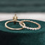 1.0 CT Marquise Cut Solitaire Pave Moissanite Bridal Ring Set - crownmoissanite