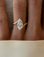 1.0 - 2.0 CT Marquise Shaped Moissanite Soliatire Style Engagement Ring