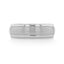 Brushed Finish Classic Men's Wedding Band - crownmoissanite