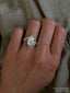 1.0 - 2.0  CT Marquise Cut  Moissanite Solitaire Bridal Set