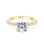 1.50 CT Round Shaped Moissanite Solitaire Engagement Ring - crownmoissanite