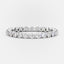 1.0 CT Round Shaped Moissanite Full Eternity Wedding Band - crownmoissanite