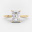 2.43 CT Radiant Cut Solitaire Style Moissanite Engagement Ring - crownmoissanite