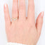 0.22 CT Princess & Round Shaped Moissanite Curved Wedding Band - crownmoissanite