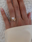 1.0 - 2.0 CT Oval Cut Moissanite Solitaire Bridal Ring Set