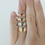 Polished Finish Yellow Gold Regular Men's Wedding Band - crownmoissanite