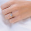 1.50 CT Round Moissanite Diamond Solitaire Engagement Ring - crownmoissanite