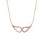 0.10 TCW Round Moissanite Diamond Wing Pendent Necklace - crownmoissanite