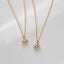 0.20 TCW Round Moissanite Diamond Snowflake Necklace - crownmoissanite