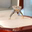 2.0 CT Oval Moissanite Solitaire Style Ring - crownmoissanite