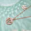 Customized "W" Letter Moissanite Diamond Necklace - crownmoissanite