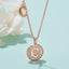 Customized "C" Letter Moissanite Diamond Necklace - crownmoissanite