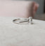 2.0 CT Radiant Cut Solitaire Style Moissanite Engagement Ring - crownmoissanite