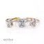 6.0 CT Cushion Solitaire & Pave Setting Moissanite Engagement Ring - crownmoissanite