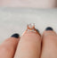 2.0 CT Cushion Hidden Halo & Solitaire Moissanite Engagement Ring - crownmoissanite