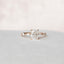 1.50 CT Radiant Dainty Moissanite Engagement Ring - crownmoissanite