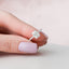1.5 CT Cushion Hidden Halo Pave Moissanite Engagement Ring - crownmoissanite