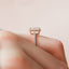 2.0 CT Radiant Halo Pave Moissanite Engagement Ring - crownmoissanite