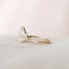 2.5 CT Pear Cut Solitaire & Hidden Halo Moissanite Engagement Ring - crownmoissanite