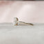 4.0 CT Emerald Solitaire & Hidden Halo Moissanite Engagement Ring - crownmoissanite