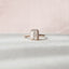 2.0 CT Radiant Halo Pave Moissanite Engagement Ring - crownmoissanite
