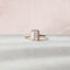 2.0 CT Radiant Halo Pave Moissanite Engagement Ring - crownmoissanite