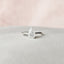 1.5 CT Pear Hidden Halo Moissanite Engagement Ring - crownmoissanite