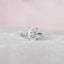 3.5 CT Oval Cut Solitaire Style Moissanite Engagement Ring - crownmoissanite