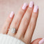 5.0 CT Radiant Cut Halo Style Moissanite Engagement Ring - crownmoissanite