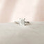 3.5 CT Radiant Twisted Rope Pave Setting Moissanite Engagement Ring - crownmoissanite