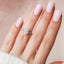 1.50 CT Oval Criss Cross Moissanite Engagement Ring - crownmoissanite