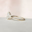 2.0 CT Pear Shaped Moissanite Hidden Halo Engagement Ring - crownmoissanite