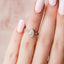 1.0 CT Pear Shaped Moissanite Twisted Pave Engagement Ring - crownmoissanite