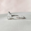 1.50 CT Pear Shaped Moissanite Hidden Halo Engagement Ring - crownmoissanite