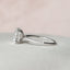 3.50 CT Round Hidden Halo & Pave Setting Moissanite Engagement Ring - crownmoissanite