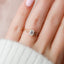 1 CT Emerald Shaped Moissanite Twig Style Engagement Ring - crownmoissanite