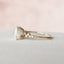4.0 CT Cushion Cluster Style Moissanite Engagement Ring - crownmoissanite