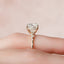 4.0 CT Cushion Cluster Style Moissanite Engagement Ring - crownmoissanite