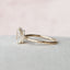 3.0 CT Emerald Cut Solitaire & Hidden Halo Moissanite Engagement Ring - crownmoissanite