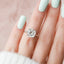 4.0 CT Cushion Cut Solitaire Style Moissanite Engagement Ring - crownmoissanite