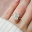 4.5 CT Cushion Cut Solitaire Style Moissanite Engagement Ring - crownmoissanite