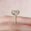 4.50 CT Cushion Pave & Hidden Halo Style Moissanite Engagement Ring - crownmoissanite