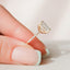 4.50 CT Cushion Pave & Hidden Halo Style Moissanite Engagement Ring - crownmoissanite