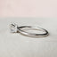 1.0 CT Round Shaped Moissanite Hidden Halo Engagement Ring - crownmoissanite
