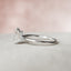 2.0 CT Emerald Shaped Moissanite Hidden Halo Engagement Ring - crownmoissanite