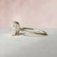 4.5 CT Cushion Cut Solitaire Style Moissanite Engagement Ring - crownmoissanite